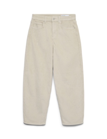 Pantalon Barrel Oatmeal VMBILLIE Longueur 32 Vero Moda - 5 | GIÙ